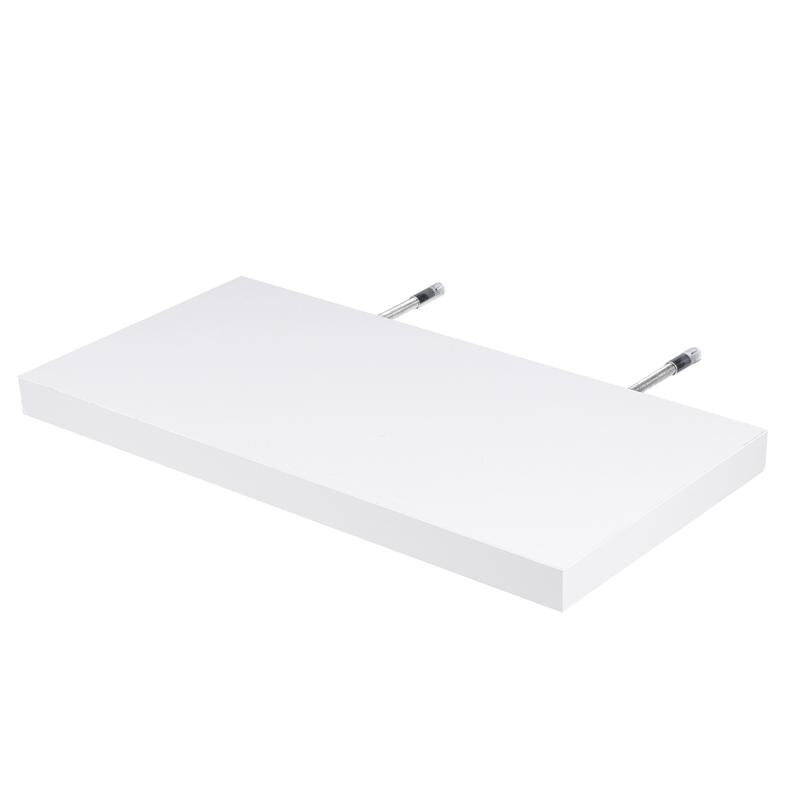 Słowo półka salon studium ściana wisząca kreatywna regał laminowana dekoracja regał półka ścienna: biały / 60cmx20cm