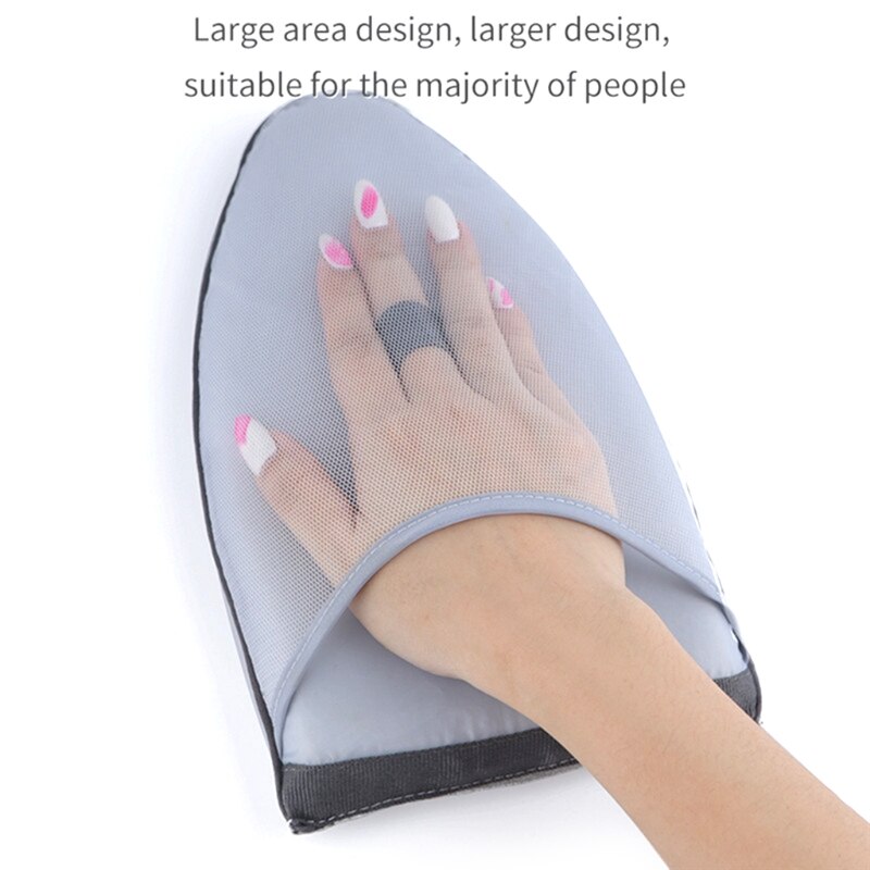 Garment Steamer Ironing Glove Waterproof Anti Steam Mitt with Finger Loop Heat Resistant Gloves for Clothes Steamers