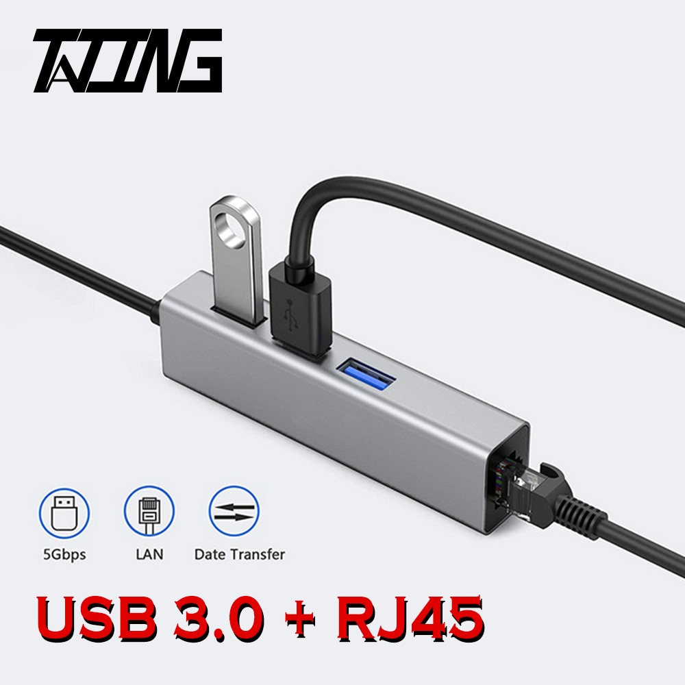 Adattatore Ethernet USB 3.0 tation scheda di rete USB 2.0 a Lan RJ45 per Windows 10 Xiaomi Mi Box 3 S nintendo Switch Ethernet USB