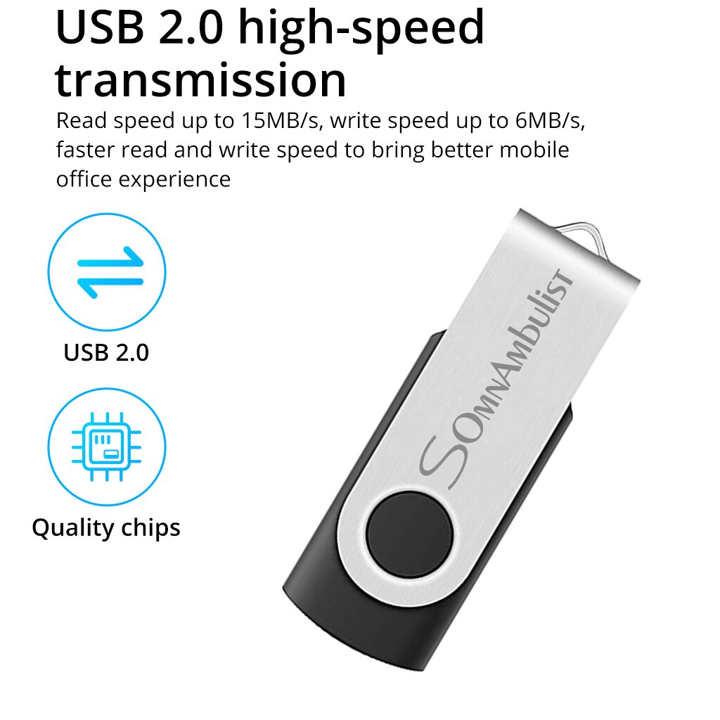 Somnambulist Pen Drive 32Gb 64Gb 128Gb Hoge Snelheid Usb2.0 Voor Pc Mobiele Mini Pen Drive 16Gb 32Gb Usb Flash Drive 64Gb 8Gb 4Gb