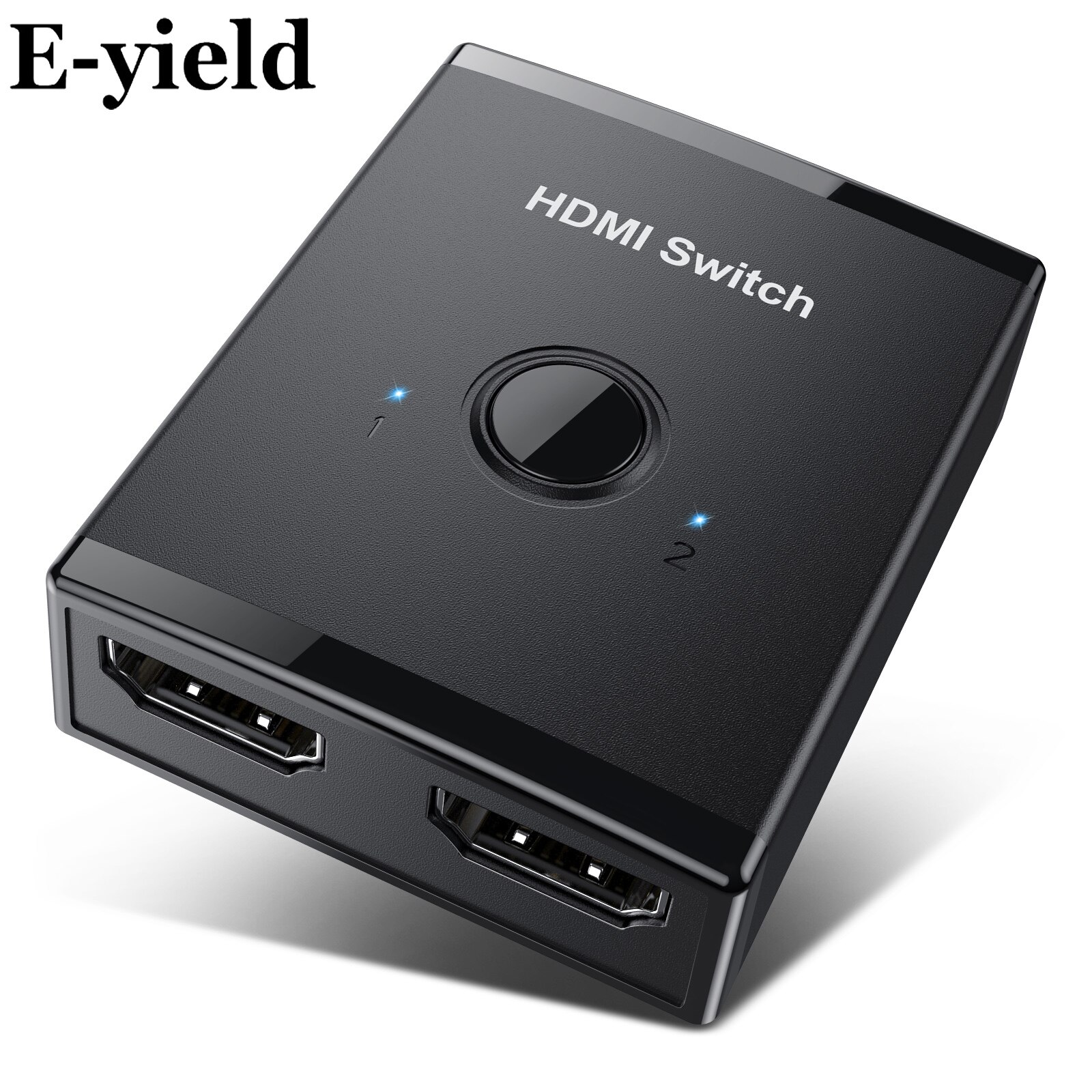 HDMI Splitter 4K HDMI Switch 2 puertos bidireccional HDMI Switcher para Xiaomi Mi Box 1x 2/2x1 Adaptador 2 en 1 Out para PS4 Smart TV