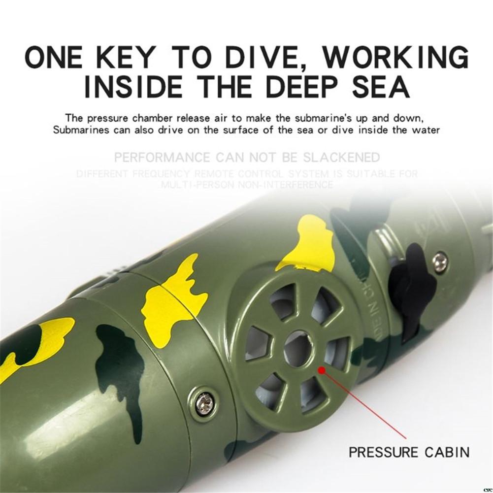 Speed Radio Afstandsbediening Elektrische Mini RC Submarine Kids Speelgoed