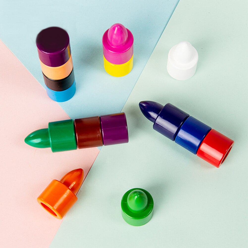 Drawing Art Supplies Baby Multi Section Painting Crayons For Children School Stationery Non Toxic Student Assorted Graffiti