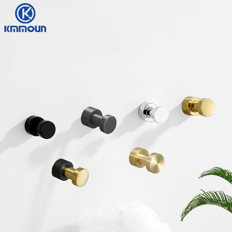 Robe Haken Messing Kleiderbügel Haushalt kleine Dekoration rostfrei Handtuch Haken Kleiderbügel Schlüssel halter Bad zubehör