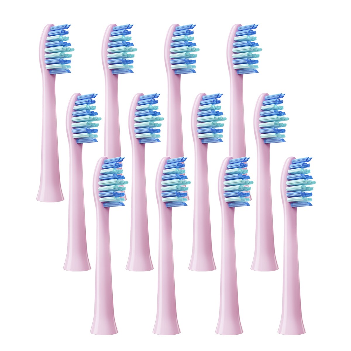 12Pcs Vervanging Voor Huawei/Libod/Hilink/Handy/Unieke Roze Tandenborstel Smart Elektrische Tandenborstel Schoon Borstel heads Dental Borstel: 12PCS-Pink
