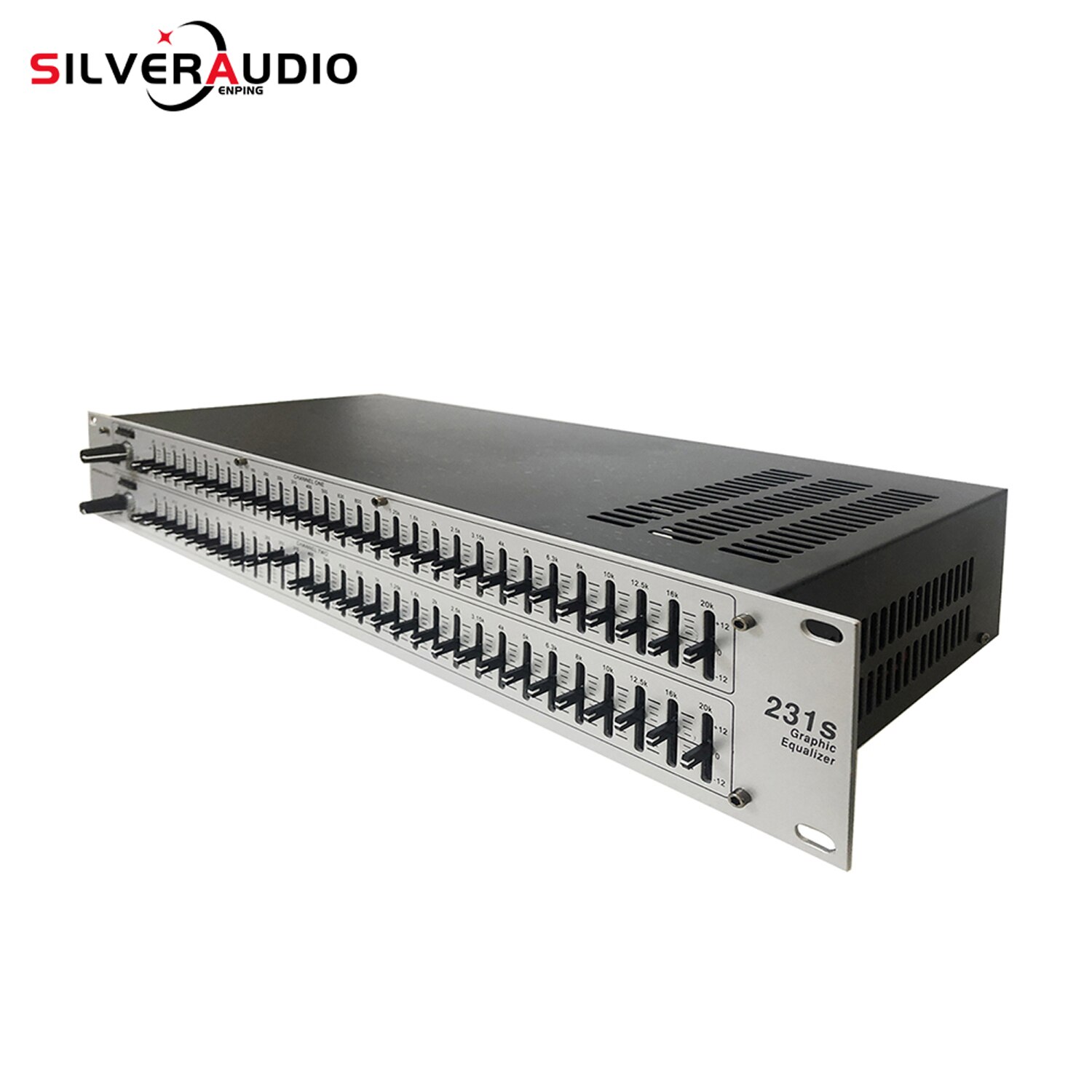 Ecualizador gráfico de 31 bandas, canal Dual de alto rendimiento, GAX-231S, sistema de Sonido para escenario