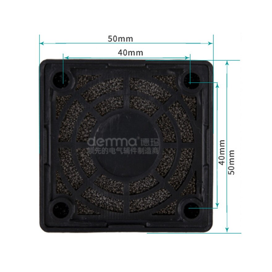 40mm 50mm 60mm 70mm 80mm 90mm 110mm 120mm 150mm 172mm 200mm Fan Dustproof Filter Dust Net Protective Net