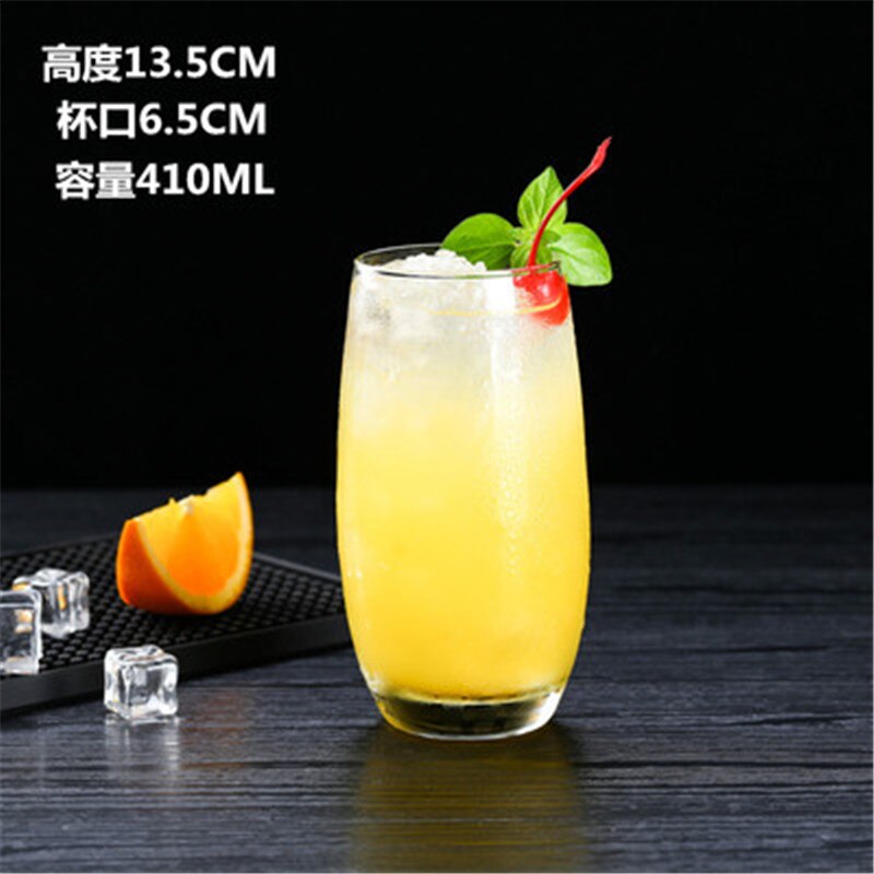Coctail Wine Whiskey Glass Barware Juice Milk Cup Tea Wine Cocktail Glass Cup Mug Bottle With Drinking: s410ml