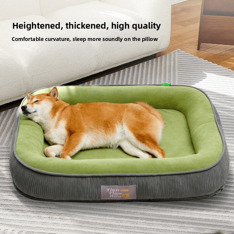 Cama para gatos y perros, colchoneta para perros, colchoneta extraíble y lavable, sofá para perros pequeños y medianos, cama para gatos