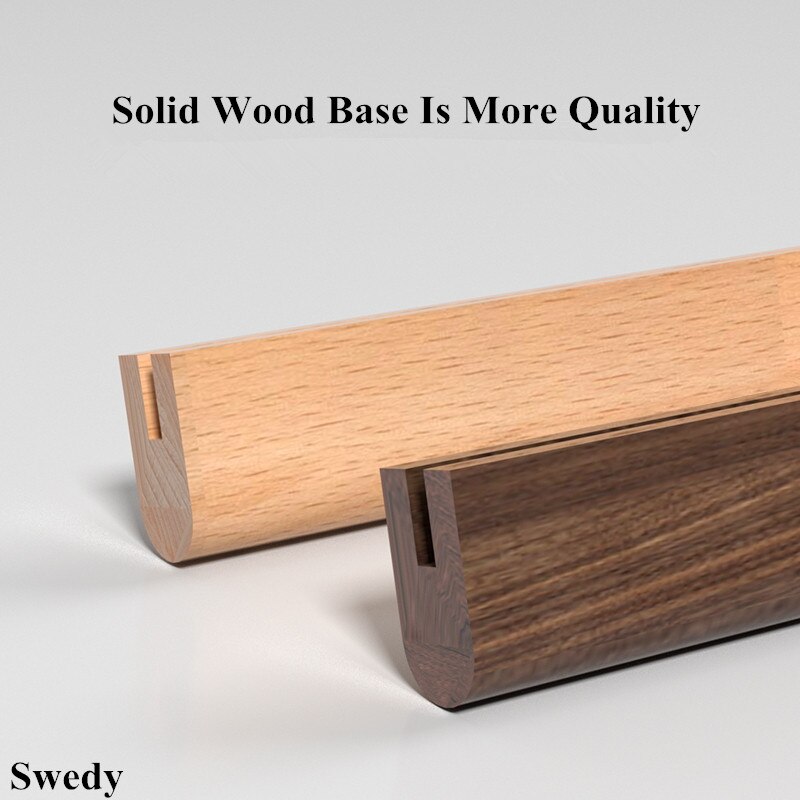 A5 148X210MM L Shape Wood Base Acrylic Sign Holder Stand Table Menu Paper Card Holder Photo Picture Frame