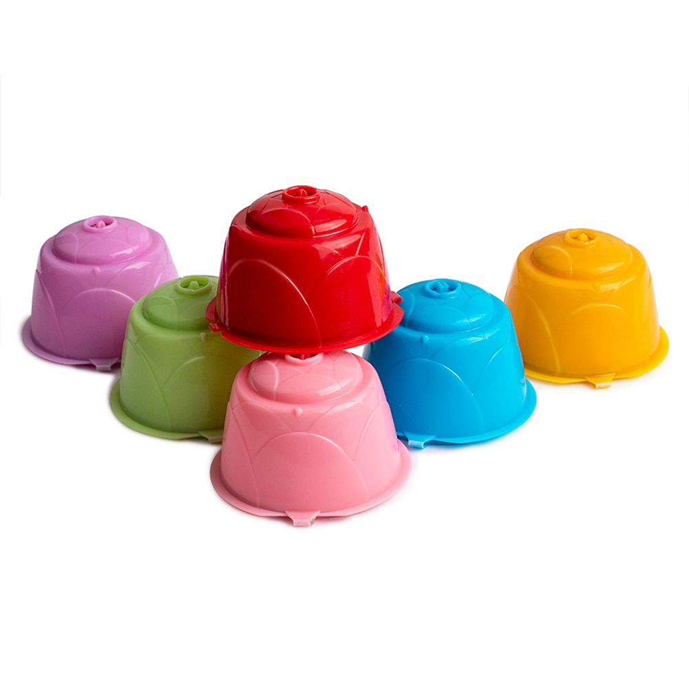 Reusable Refillable Capsules Pods réutilisable de Capsule Coffee Capsule Pod Cup for Nescafe Dolce Gusto Machines Brewer
