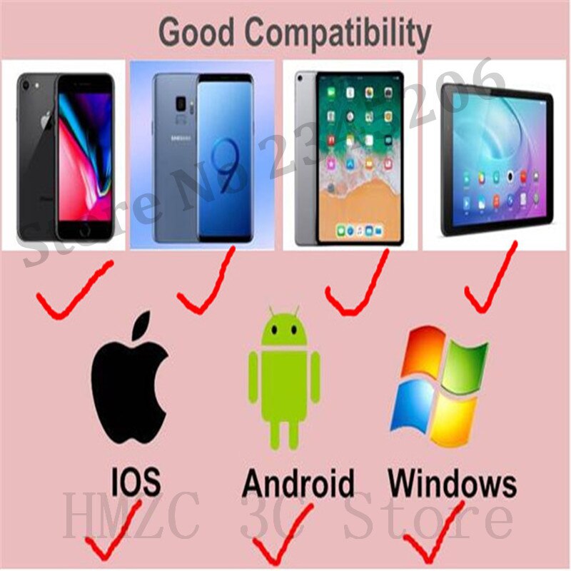 Smart Generic Stylus for iPad capacitive screen pencil Write Draw Touch Pen for tablet Fit iphone Suitable Android/IOS/Wiindows