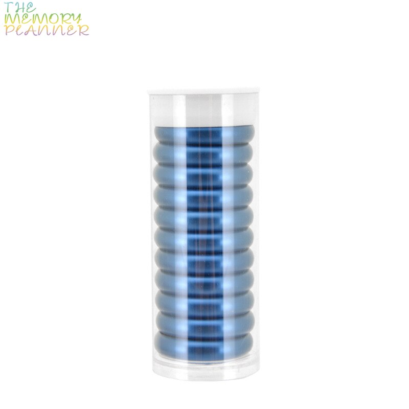 11pcs 24mm Metal Ring Binder Mushroom Hole Loose-leaf Rings Notebook Accessories Binding Ring Metal Disc Binding Planner Rings