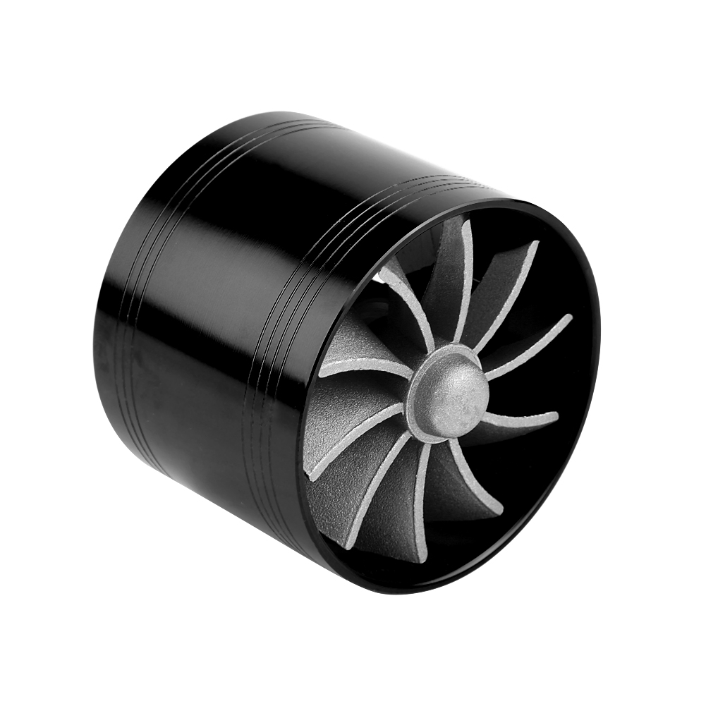 64mm f1- z dobbelt turbine turbolader luftindtag gas brændstofbesparende ventilator bilkompressor