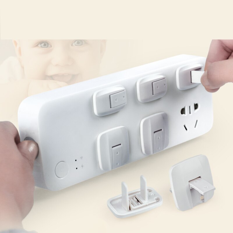8pcs/set Power Socket Electrical Outlet Baby Kids Child Safety Guard Protection Anti Electric Shock Plugs Protector Cover