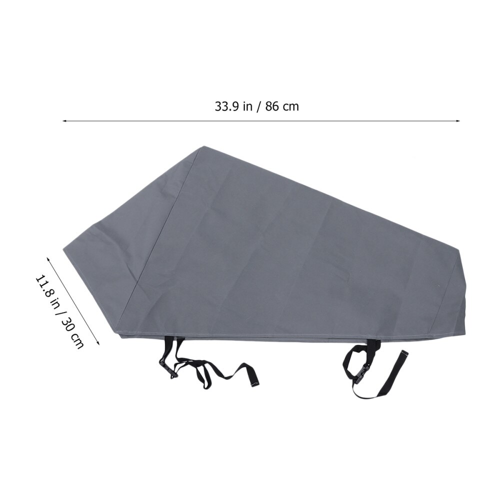 1 pc Towing Hitch Cover Universal Non-woven Grey Drawbar Caravan Protector