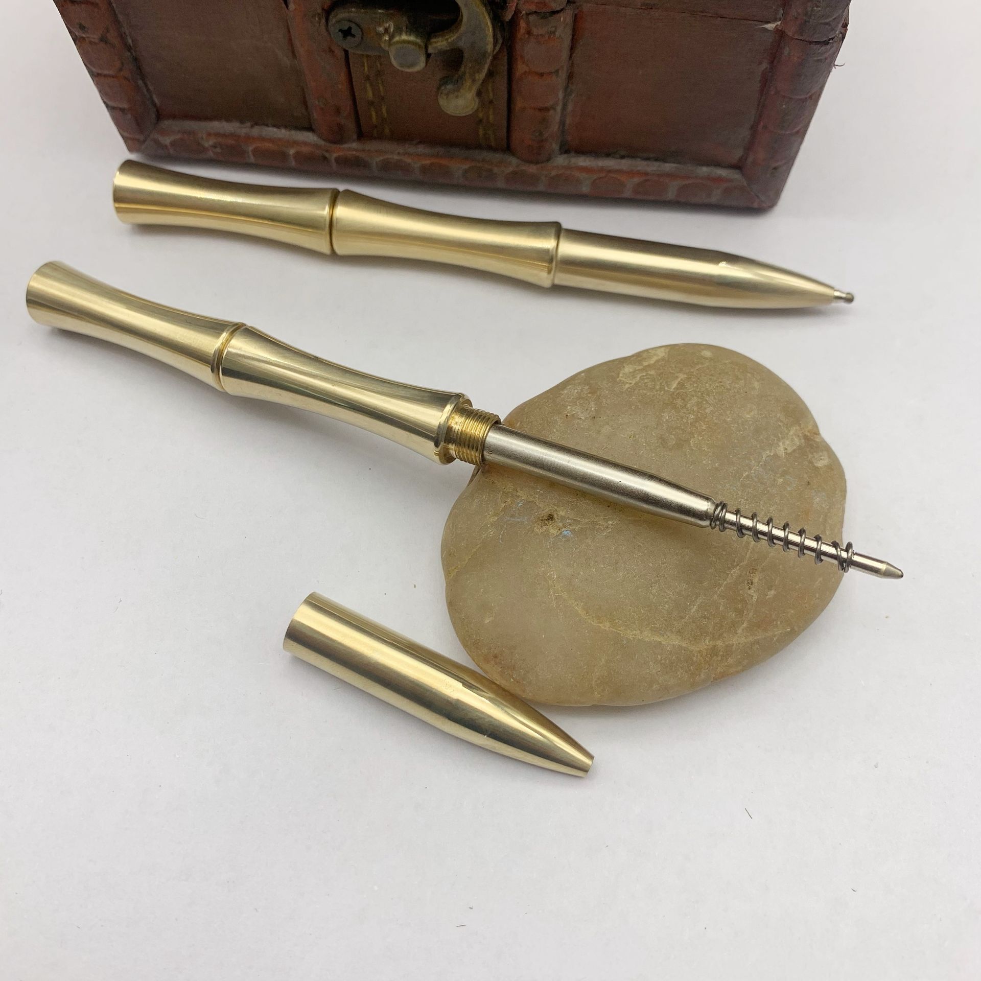 2PCS / Lot brass pen signature pen writing pen pen
