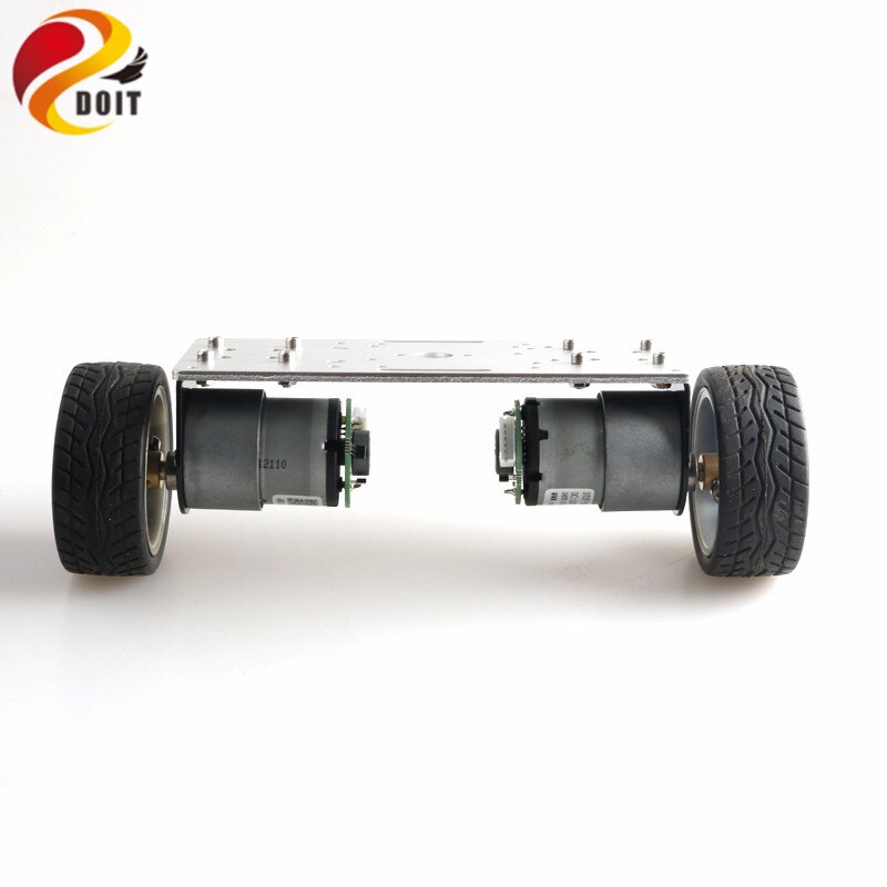 2wd to runder af selvbalancerende  dc 12v biler to-hjulet balancerende bil smart bil chassis sæt