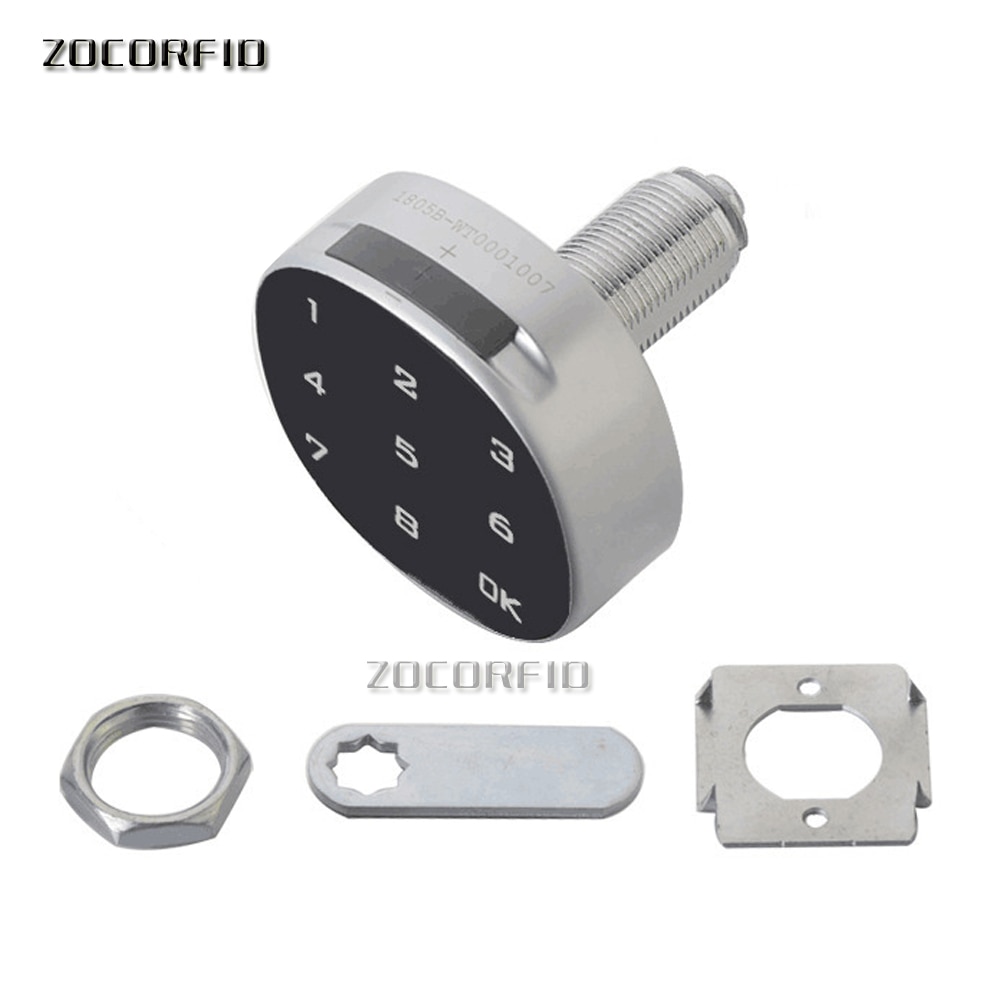 The newest Confused password function Touch Keypad Password Metal 8 Digital Electronic Cabinet locker lock