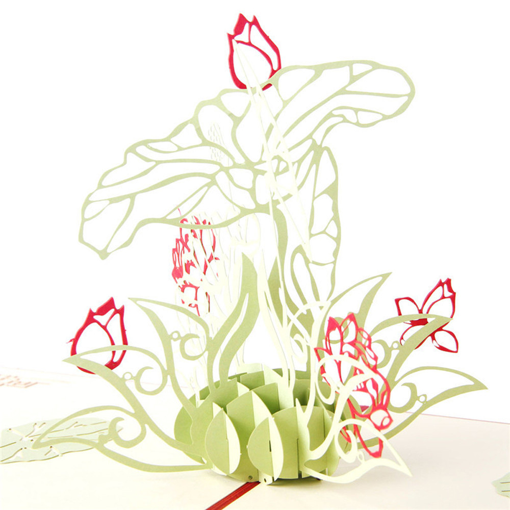 CardPop Flower Pop Up Birthday Card For Women & Men. Floral 3d Mixed