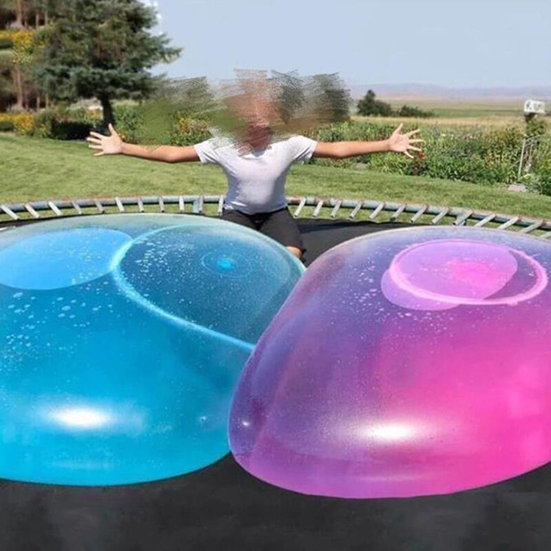 S M L Size Children Outdoor Soft Air Water Filled Bubble Ball Blow Up Balloon Toy Fun Party Game Great