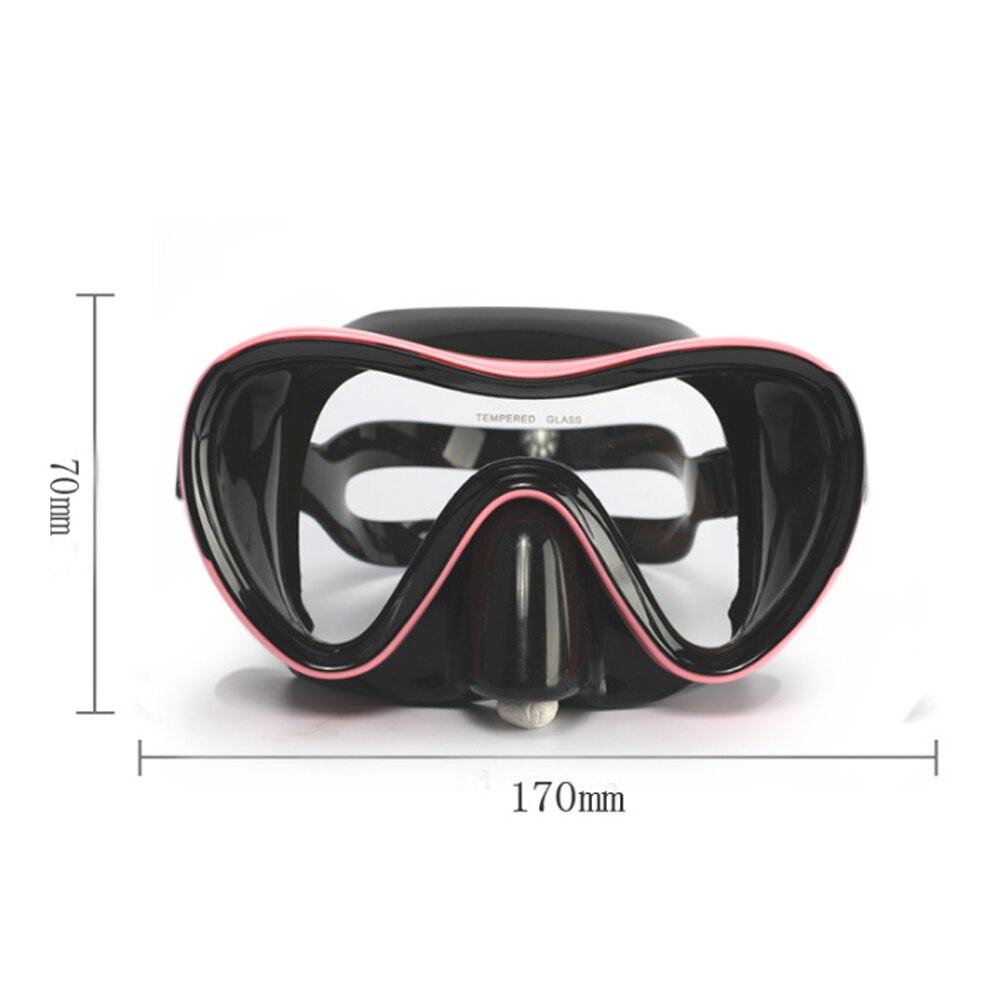 Onderwater laag volume freediving masker scuba duikmasker