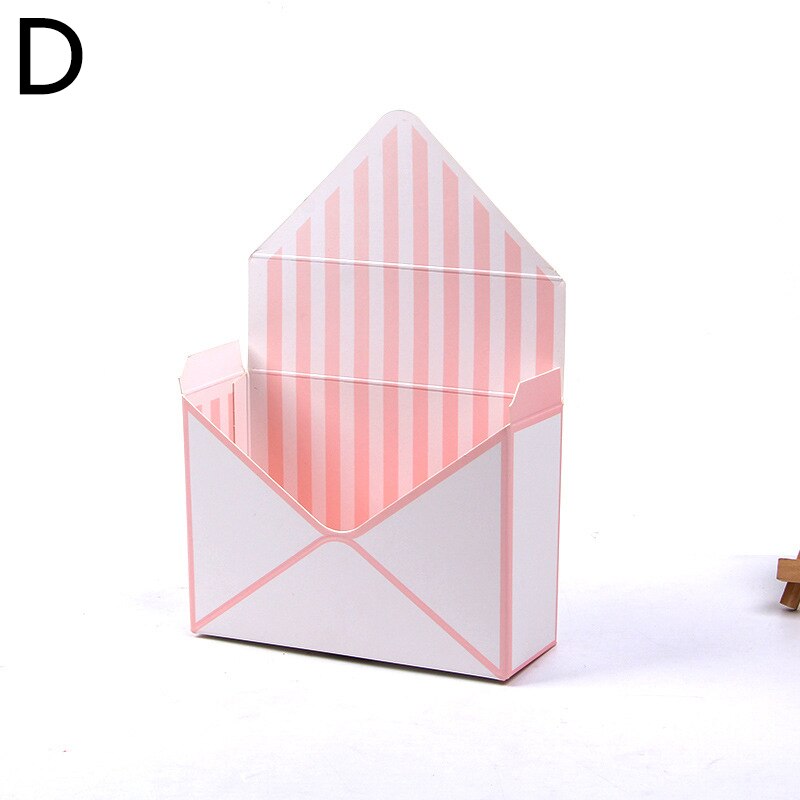 Envelope Flower Boxes Bouquet Box Hand Holds Folding Floral Bouquet Paper Box Romantic Wedding Flower Paper Holder Decor