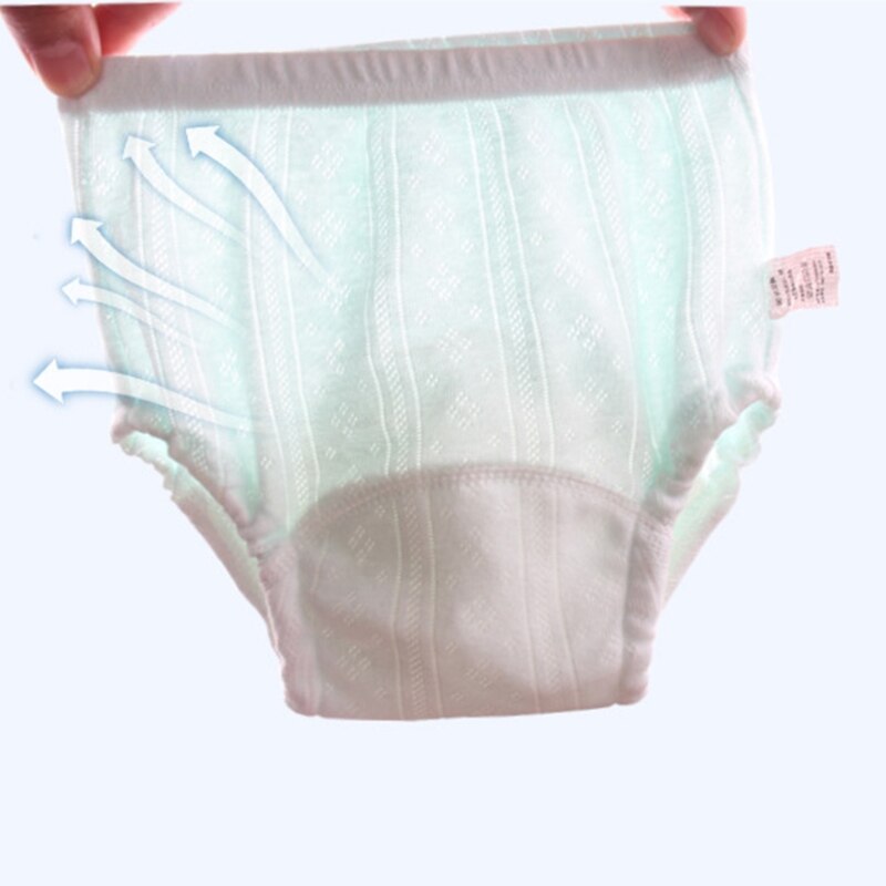 Baby Toddler Toilet Potty Training Pants Padded Reusable Waterproof 4 Layers Nappies Diapers Underwear