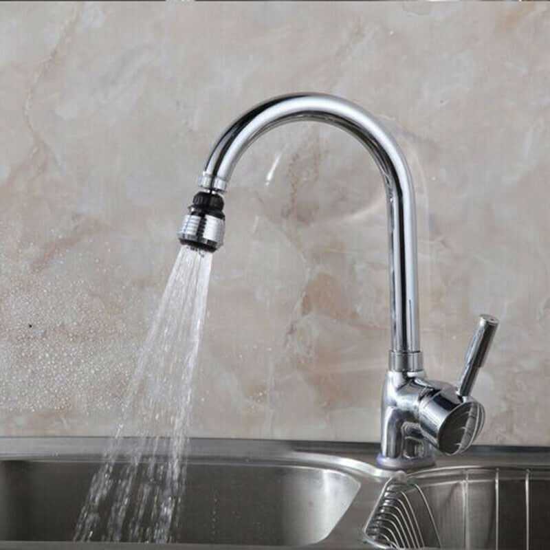 2Pcs Keuken Tap Hoofd 360 Graden Draaibaar Water Saving Schoon Filter Kraan Spuit Gefilterd Water