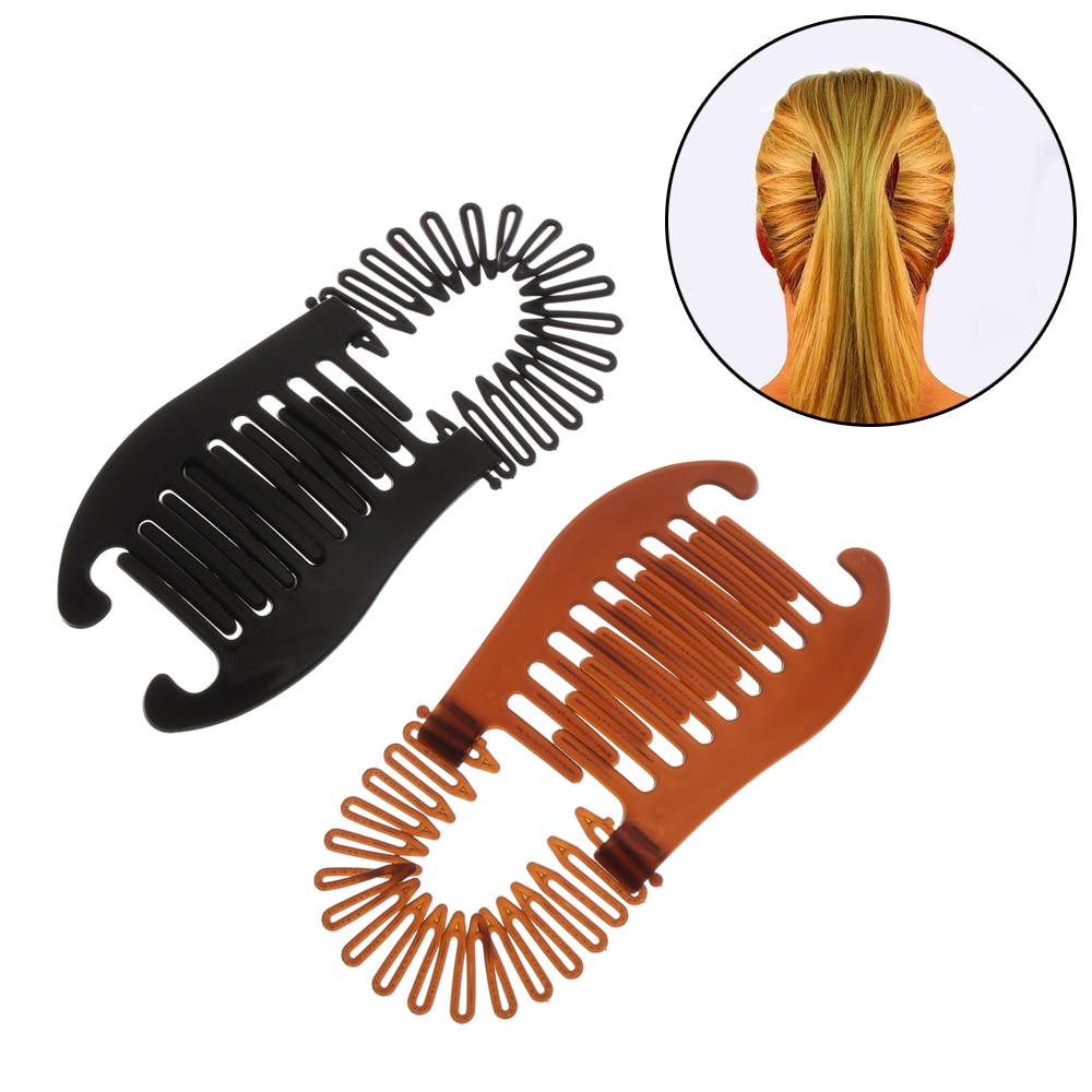 Pinzas elásticas para el pelo para mujer, 1 pieza, pinza tipo Banana, escorpión, herramienta para sujetar el pelo, gomas de pelo
