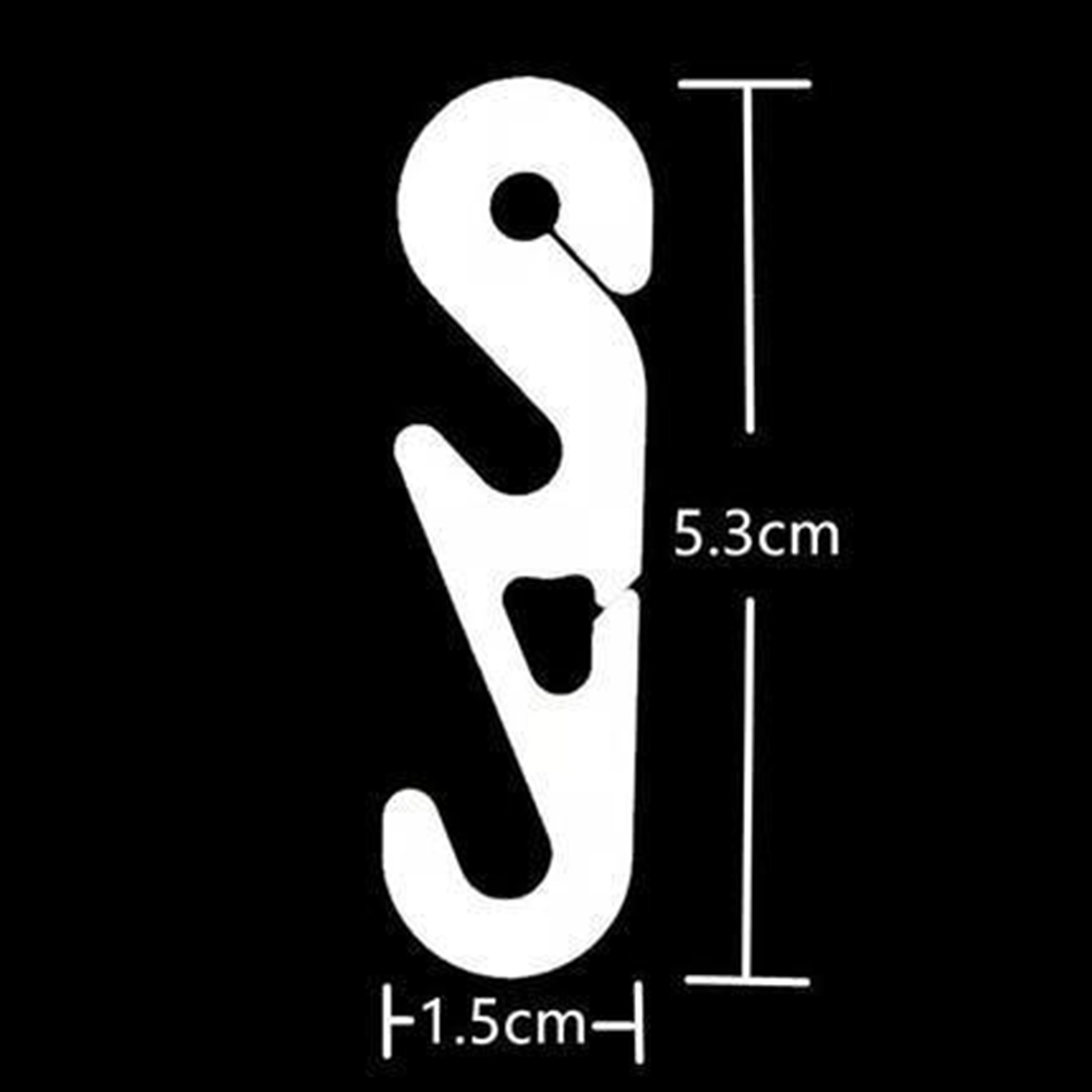 20 Stks/partij S Vormige Masker Oor Haken Verstelbare Oor Protectors Anti-Slip Masker Oor Grips Haak Extension Protector Gesp diy Ambachten