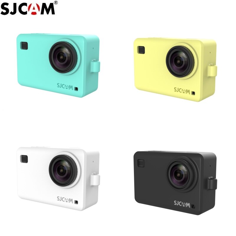 Originele Accessoires SJCAM Siliconen/Mouw + Pols Touw/Lanyard Beschermhoes/Frame/Cover/Grens voor SJ8 Pro Plus Actie Camera