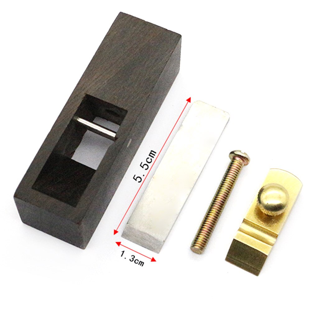 1 Pcs Hand Planer Mini Hand Planes Carpentry Carpenter Ebony Joinery Woodwork Tools