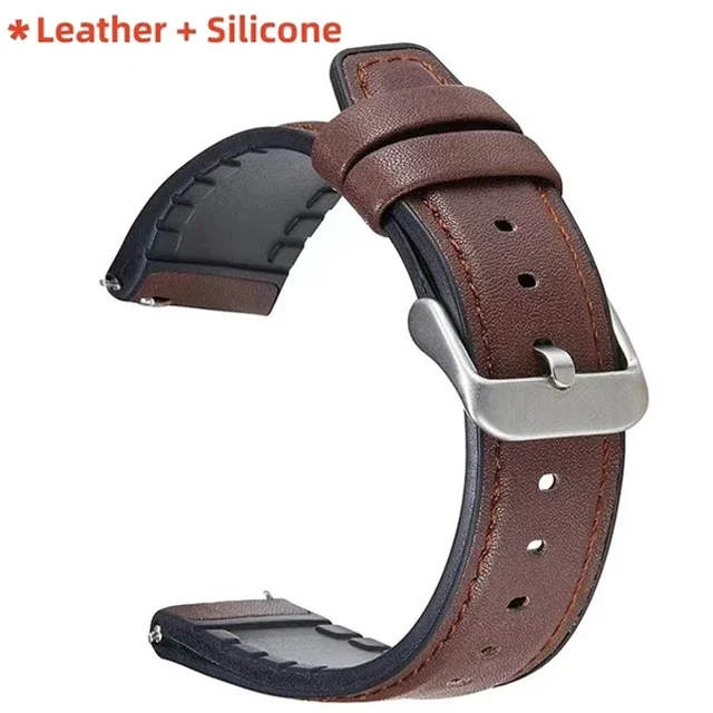 22mm nahkaranneke gtr 4 ranneketta huami amazfit gtr 3 pro gtr 4 kellonrannekkeet gtr 3/ gtr 2/2e stratos 3 2s 47mm rannehihna: Vihreä sininen