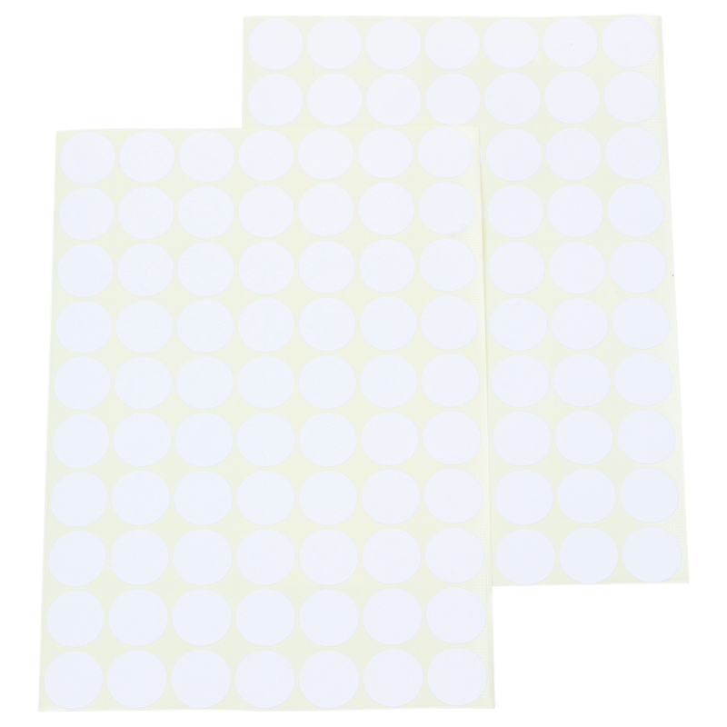 19mm Circles Round Code Stickers Self Adhesive Sticky Labels