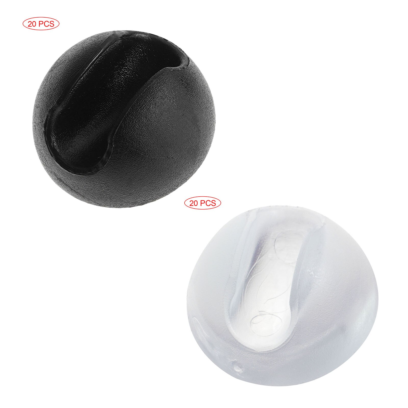 20 Anti Slip Voeten Pads Tafel Stoel Benen Protectors Siliconen Haarspeld Voet Matten Meubels Pads Non Skid Bank Kruk Bureau buis Caps