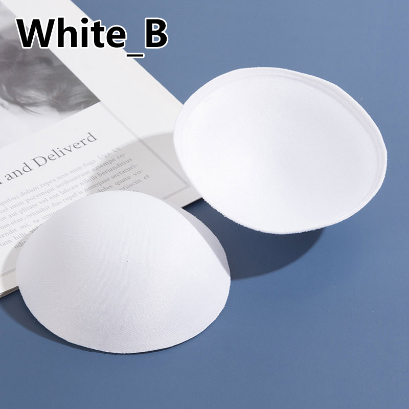 Badeanzug Polsterung Einsätze Frauen Kleidung Zubehör Schaum Dreieck Schwamm Pads Brust Tassen Brust Bh Bikini Einsätze Brust Pad: M / Blau