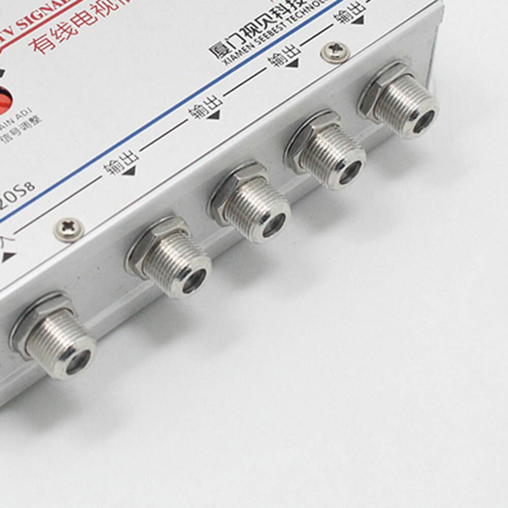 Cabo amplificador de sinal, exportação 4, catv, antena amplificadora de sinal, equipamentos de tv digital para casa 45-860mhz