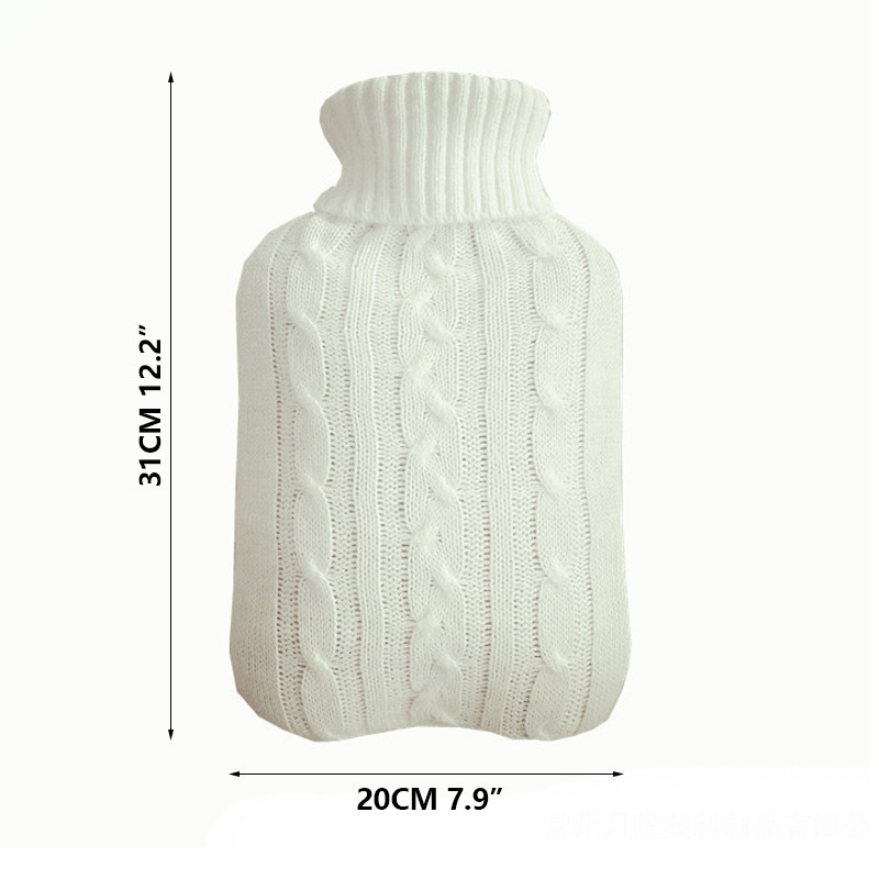 2L Hand Warmer Macio Saco de Água Quente de Inverno Grande Garrafa de Água Quente Cobertura de Lã de Malha Handwarmer Reutilizáveis Item Doméstico Casa coisas