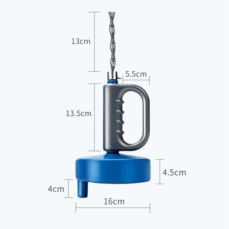 5M Kitchen Toilet Sewer Blockage Hand Tool Pipe Dredger 5 Meters Drains Dredge Pipes Sewer Sink Cleaning Clogs drain cleaner