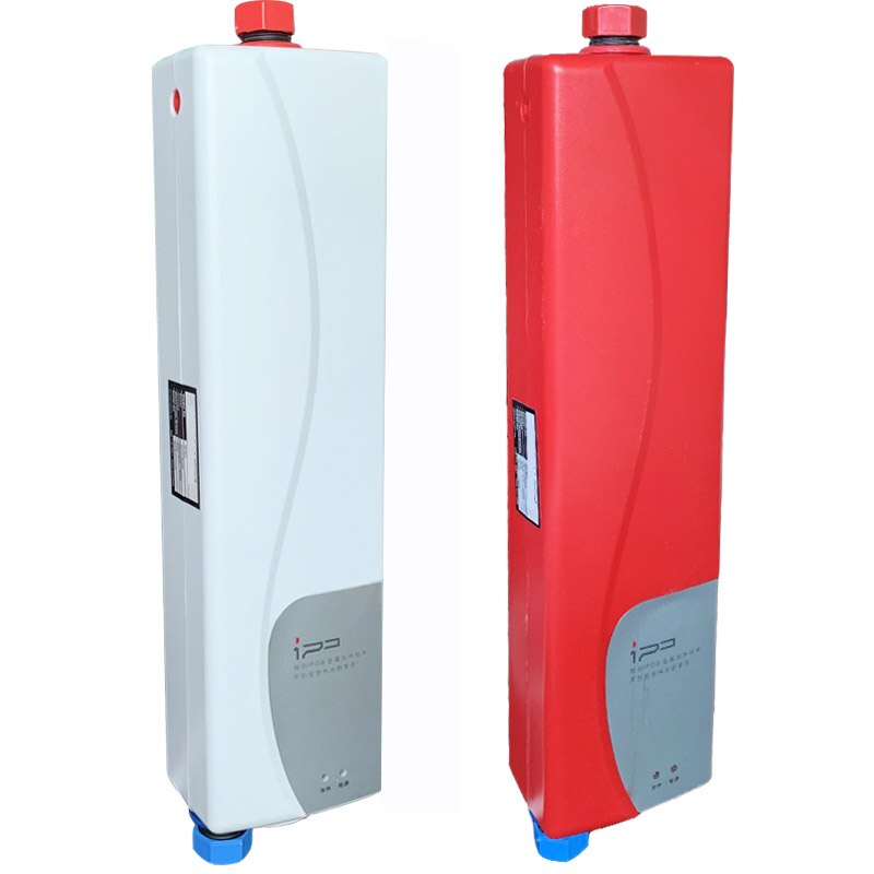 Grifo calentador de agua instantáneo, ducha instantánea, cocina y baño eléctrico para calentador de agua, práctico calentamiento de agua de doble carcasa