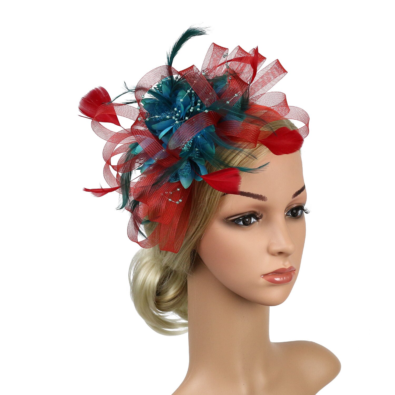 Womens Sinamay Tovenaar Cocktail Party Hoed Bruiloft Kerk Kentucky Derby Jurk Fedora: G
