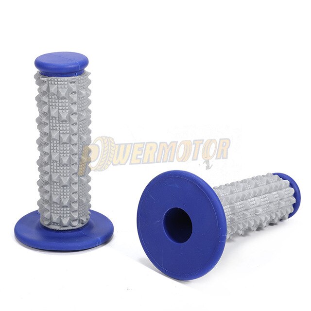 Pro Taper Handle Grip Motorcycle Handlebar Grips Fit For Supermoto CRF YZF WRF KXF KLX Pit Dirt Bike Enduro Motorcross: Blue