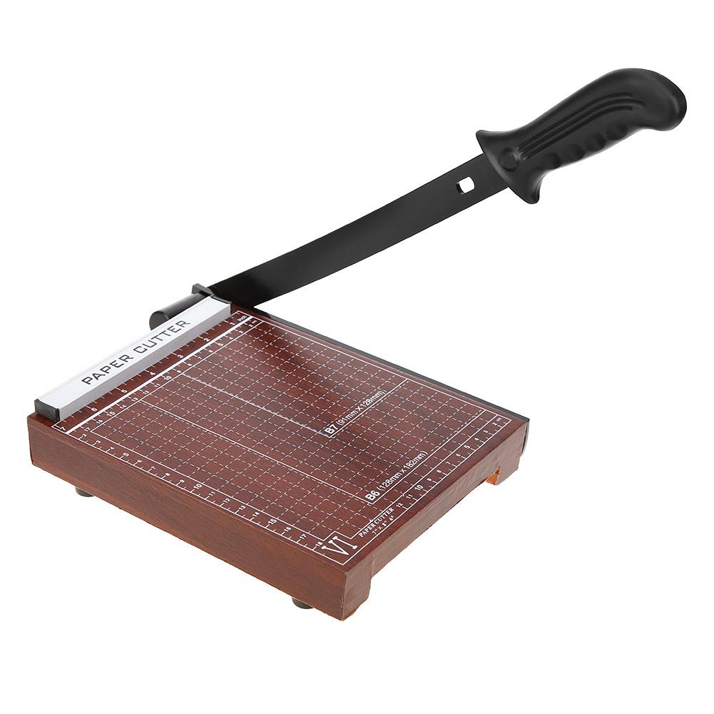 A4/A5/B5 Paper Cutting MachineManual Paper Cutter Office Photo Paper Trimmer Machine Stainless Steel Guillotine Card Cutter