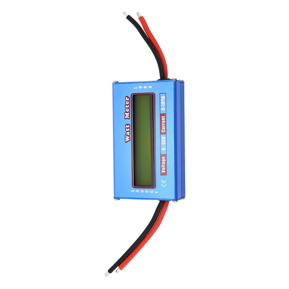 1pc/ lot rc digital wattmeter watt meter power meter checker  dc 60v 100a balance spænding batteri