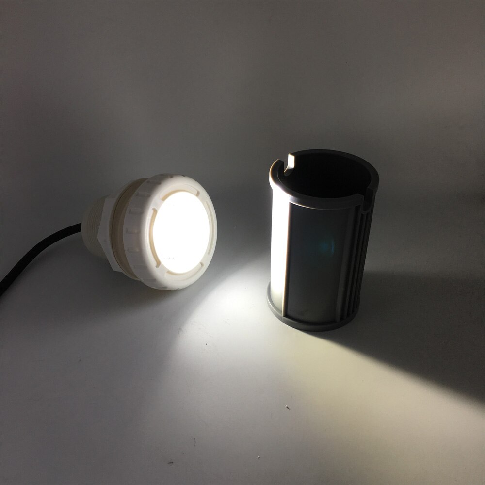 Dimmable Underwater Pool Light 10W DC12V MR16 Spotlight LED IP68 Waterproof for Fiberglass Pool