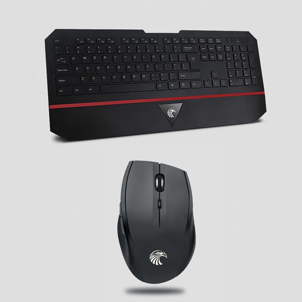 Wireless backlit keyboard and mouse set Wireless USB 2.4GHZ Keyboard and Mouse Slim Combo Set for PC Gaming Computer US g3