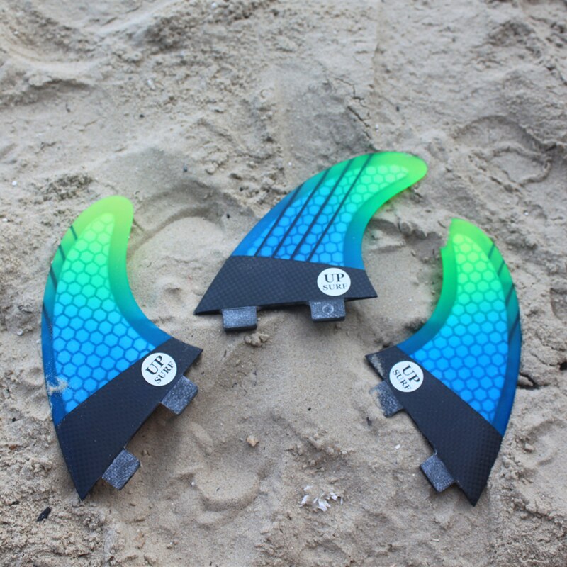 Tabla de surfe fcs  g5 surfe finnene surfebrett surfe finnene glassfiber surfebrett finner fcs 1 m størrelse thruster finne