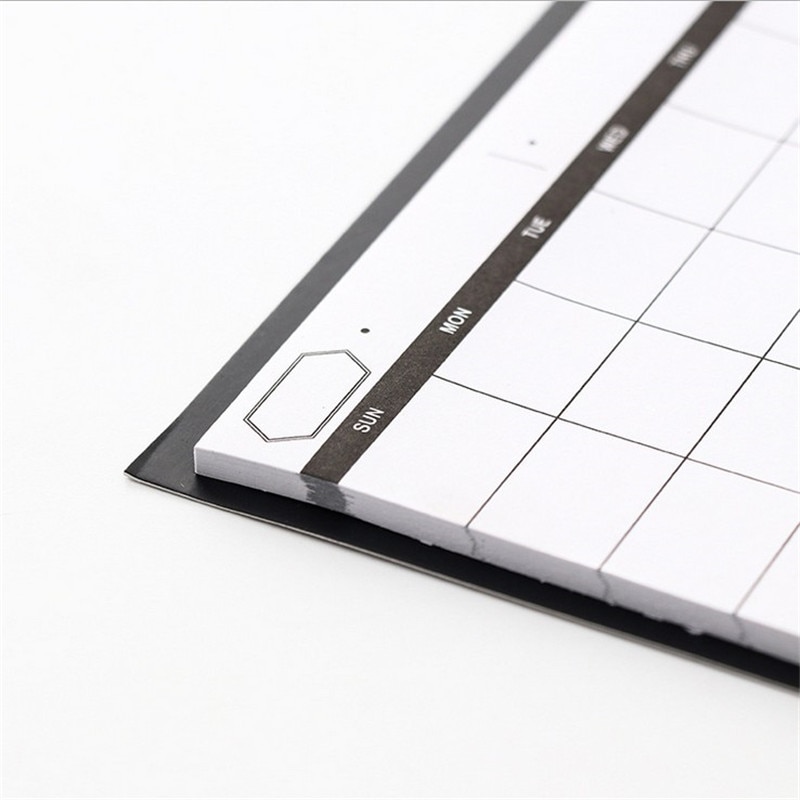 30SHEET simple weekly planner book desktop schedule month plan tear the notebook work efficiency summary plan