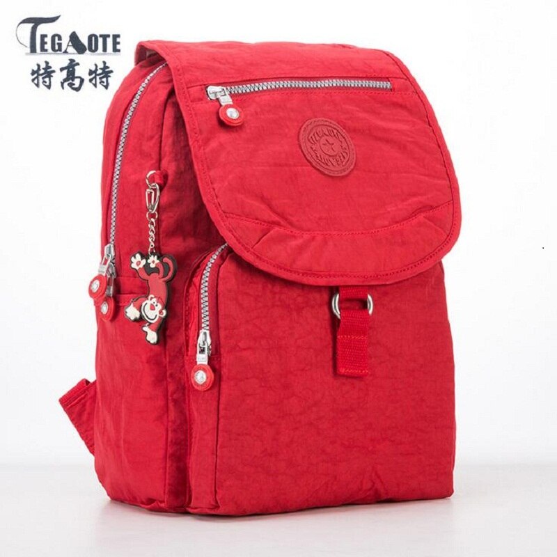 Mochila TEGAOTE de para mujer, mochilas de nailon de para jóvenes, mochilas bonitas para chicas adolescentes, bolso de hombro de colegio para mujeres, mochila